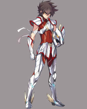 Pegasus Seiya Armor Artwork Wallpaper