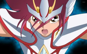 Pegasus Seiya Standing Strong In Battle Wallpaper