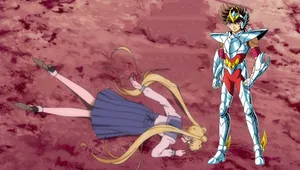 Pegasus Seiya Standing Victorious Wallpaper