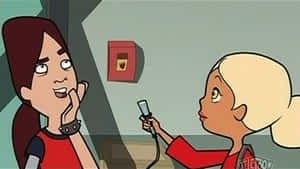 Penelope's Interview In Freds Head Wallpaper