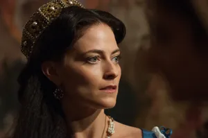 Pensive Lady Reflecting In Solitude Wallpaper