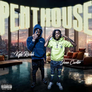 Penthouse Vibes Kyle Richh Jenn Carter Wallpaper