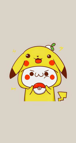Pentol With A Pikachu Onesie Wallpaper