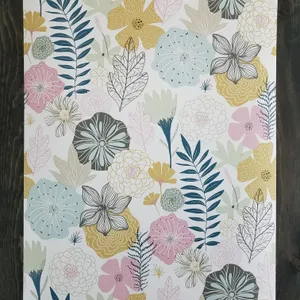 Perennial Beauty Of Flower Patterns Wallpaper