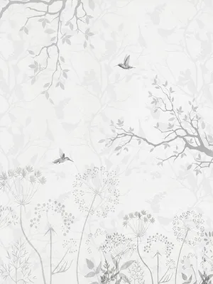 Perennial Minimalist Painting Wallpaper