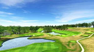 Perfect 3d Swing On The Green Wallpaper