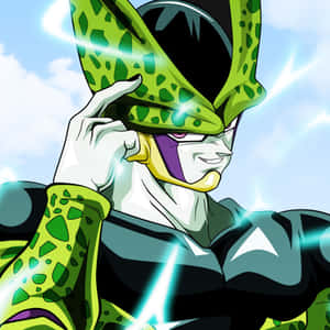 Perfect Cell In Battle Wallpaper