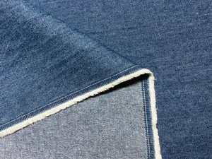 Perfectly Distressed Denim Blue Wallpaper