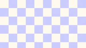Periwinkle Blue Checkered Wallpaper