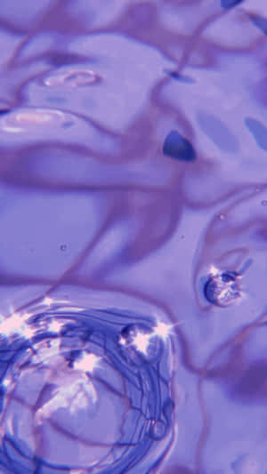 Periwinkle Water Ripples Aesthetic.jpg Wallpaper