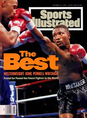 Pernell Whitaker In His Glory Days In Boxing Ring Wallpaper