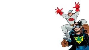 Persistent Superheroes Wallpaper