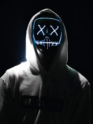 Person Hacker Mask Wallpaper