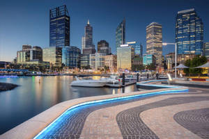 Perth Elizabeth Quay Wallpaper