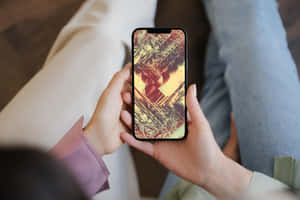 Perturbed Phone Screen Background Wallpaper