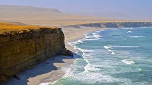 Peru Paracas Reserve Shore Wallpaper