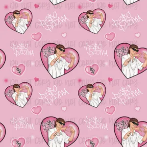 Peso Pluma Pattern Design Wallpaper