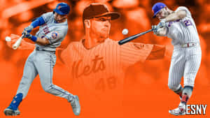 Pete Alonso - Mlb Rookie Of The Year Wallpaper