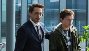 Peter Parker And Tony Stark Hd Wallpaper