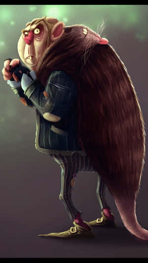 Peter Pettigrew Character Art Wallpaper