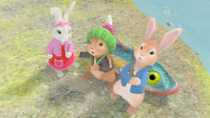 Peter Rabbitand Friends Adventure Wallpaper