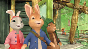 Peter Rabbitand Friends Adventure Wallpaper