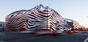 Petersen Automotive Museum Exterior Dusk Wallpaper