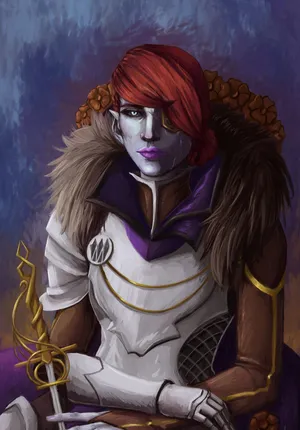 Petra Venj Portrait Destiny Game Wallpaper