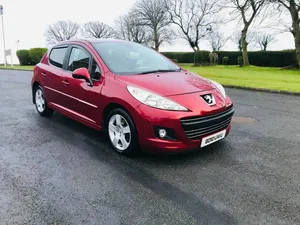 Peugeot 207 Gleaming In Sunlight Wallpaper