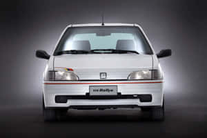 Peugeot106 Rallye Front View Wallpaper