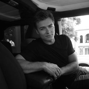 Peyton Meyer Black And White Wallpaper