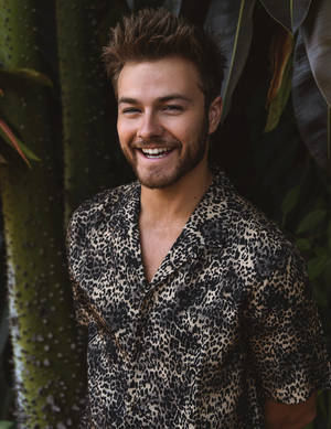 Peyton Meyer Smiling Wallpaper