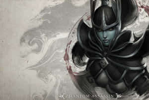 Phantom Assassin In Action Wallpaper
