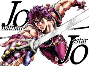 Phantom Blood - Epic Battle In The Moonlight Wallpaper