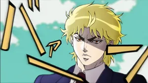 Phantom Blood Epic Battle Scene Wallpaper Wallpaper