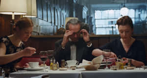 Phantom Thread Dinner Scene Wallpaper