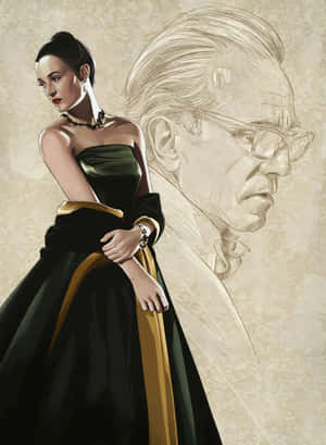 Phantom Thread Eleganceand Obsession Wallpaper