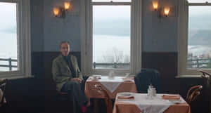 Phantom Thread Seaside Restaurant Scene Wallpaper