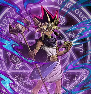 #pharaoh Atem Standing Tall Wallpaper