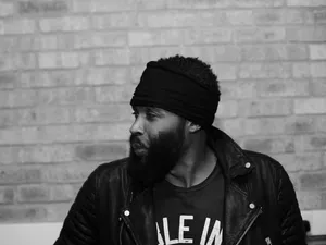 Pharoahe Monch Blackand White Portrait Wallpaper