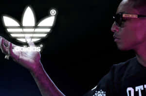 Pharrell Adidas Collaboration Promo Wallpaper
