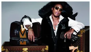 Pharrell Williams Luxury Fashion Shoot Wallpaper