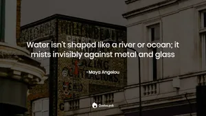 Phenomenal Quote About Water Wallpaper