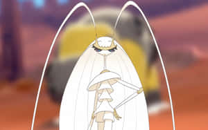 Pheromosa Pokemon With Blurry Background Wallpaper