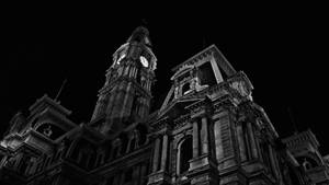 Philadelphia Black And White Wallpaper