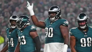 Philadelphia Eagles Defensive Line Game Day Wallpaper