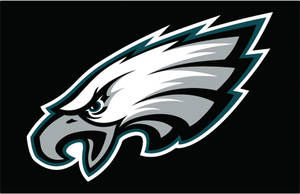 Philadelphia Eagles In Plain Black Wallpaper