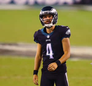 Philadelphia Eagles Player Number4 Wallpaper