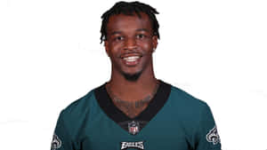 Philadelphia Eagles Player Smiling Wallpaper