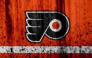 Philadelphia Flyers Splash Paint Art Wallpaper